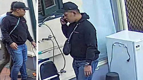 In image of the man police are hoping may be able to help with their inquiries.