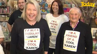 Karen (left) has had enough of the hate.