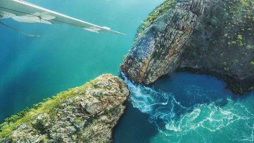 Flying over the Horizontal Waterfalls is unforgettable. 