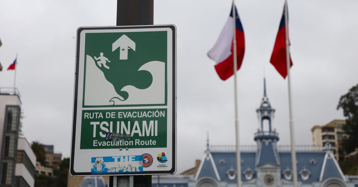 Tsunami evacuations in South America, but worst risk passes for US after huge quake