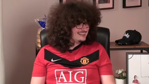 Frank Ilett's afro has become iconic in football circles, as he refuses to cut his hair until Manchester United win five games in a row.