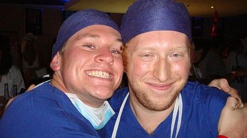 Dean Hofstee (left) was killed by a drunk driver. 
