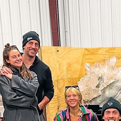 Aaron Rodgers and Shailene Woodley