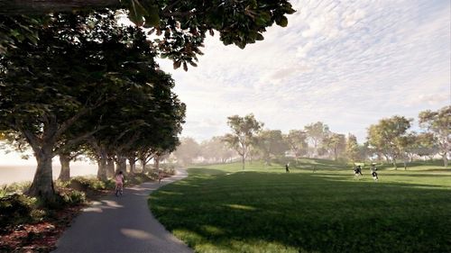 A mudança abrirá caminho para um parque de 20 hectares que incluirá novos caminhos.