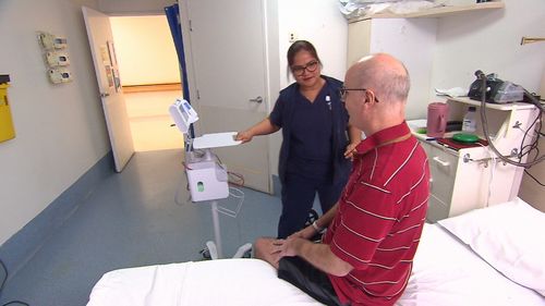 Patients are able to use the new devices for everything from playing music to requesting pain relief. (9NEWS)