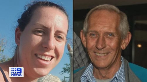 The 25-year-old mother-of-two was killed in the crash on the crash at Federal, west of Noosa, along with 38-year-old farmer Jessica Townley and 65-year-old Terry Bishop, allegedly at the hands of Rafferty Rolfe.
