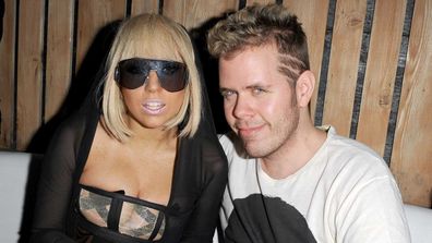 Lady Gaga and Perez Hilton attend a party hosted by Lady Gaga at Ultra on June 19, 2009 in Toronto, Canada.