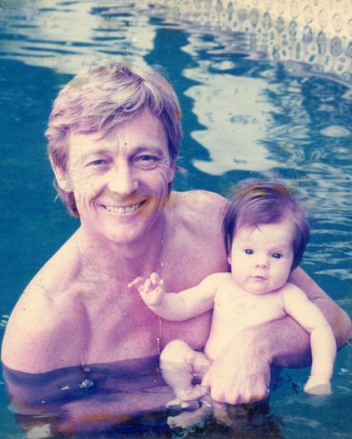 Liana Cornell shares a throwback photo with her dad John Cornell on his 80th birthday.