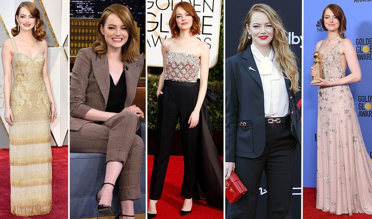 Emma Stone In Louis Vuitton - LVMH Prize 2018 Edition - Red Carpet Fashion  Awards