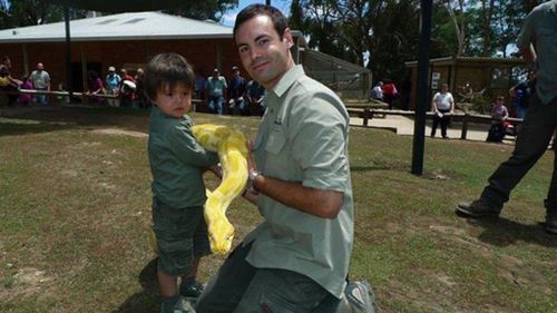 Charlie’s role at the park and his pint-sized khaki uniform has led to him being dubbed as a mini Steve Irwin. (Facebook)