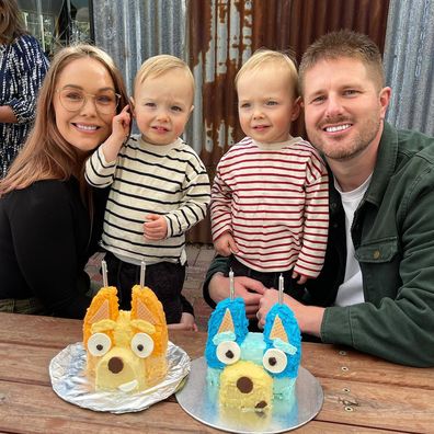 MAFS' Melissa Rawson and Bryce Ruthven celebrate milestone with their  twin boys Levi and Tate: 'Best thing to ever happen to us'