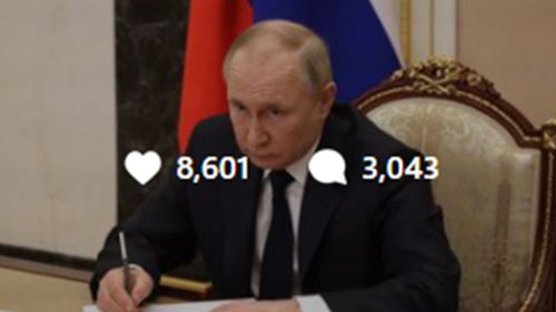 Russia has blocked Instagram in an attempt to control the narrative on their invasion of Ukraine.