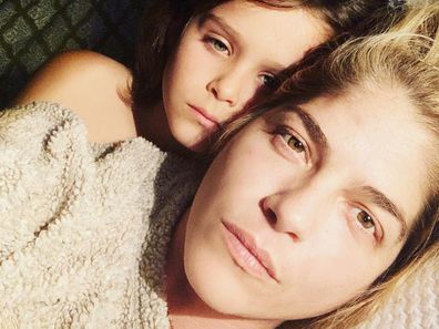 Selma Blair selfie with son Arthur