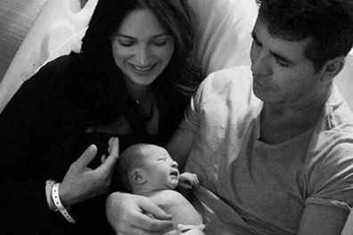 Simon Cowell: "Mum, Dad and Eric. Now two days old. I never knew how much love and pride I would feel."<br/><br/>(Image: @SimonCowell/Twitter)