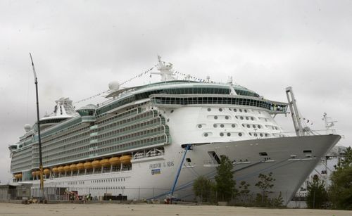 The Freedom of the Seas cruise ship is run by Royal Caribbean.