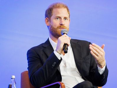 Prince Harry, Duke of Sussex, at the InterEdge Summit in Melbourne on Thursday, April 16, 2026 in Melbourne.