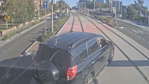 There ﻿have been 11 collisions between trams and vehicles as well as dozens of near misses since the line opened seven months ago.