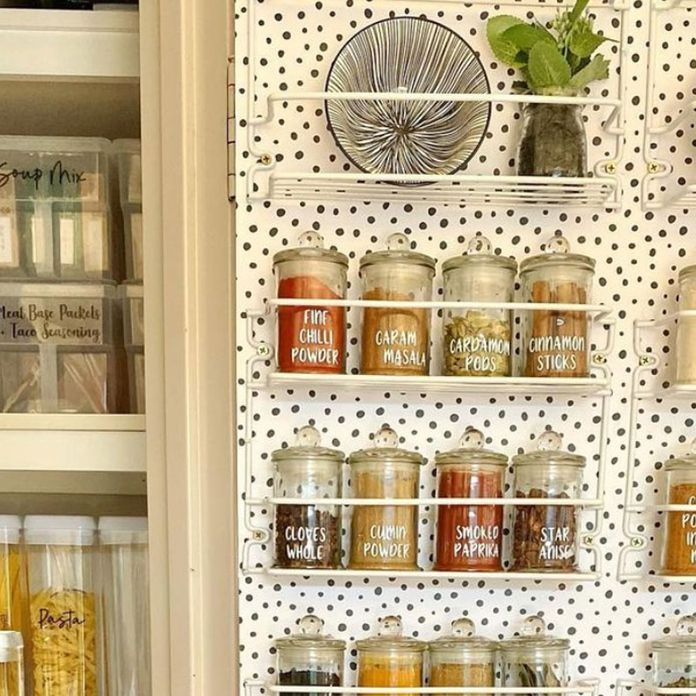 The $36 DIY Kmart wooden spice rack hack organisers love.