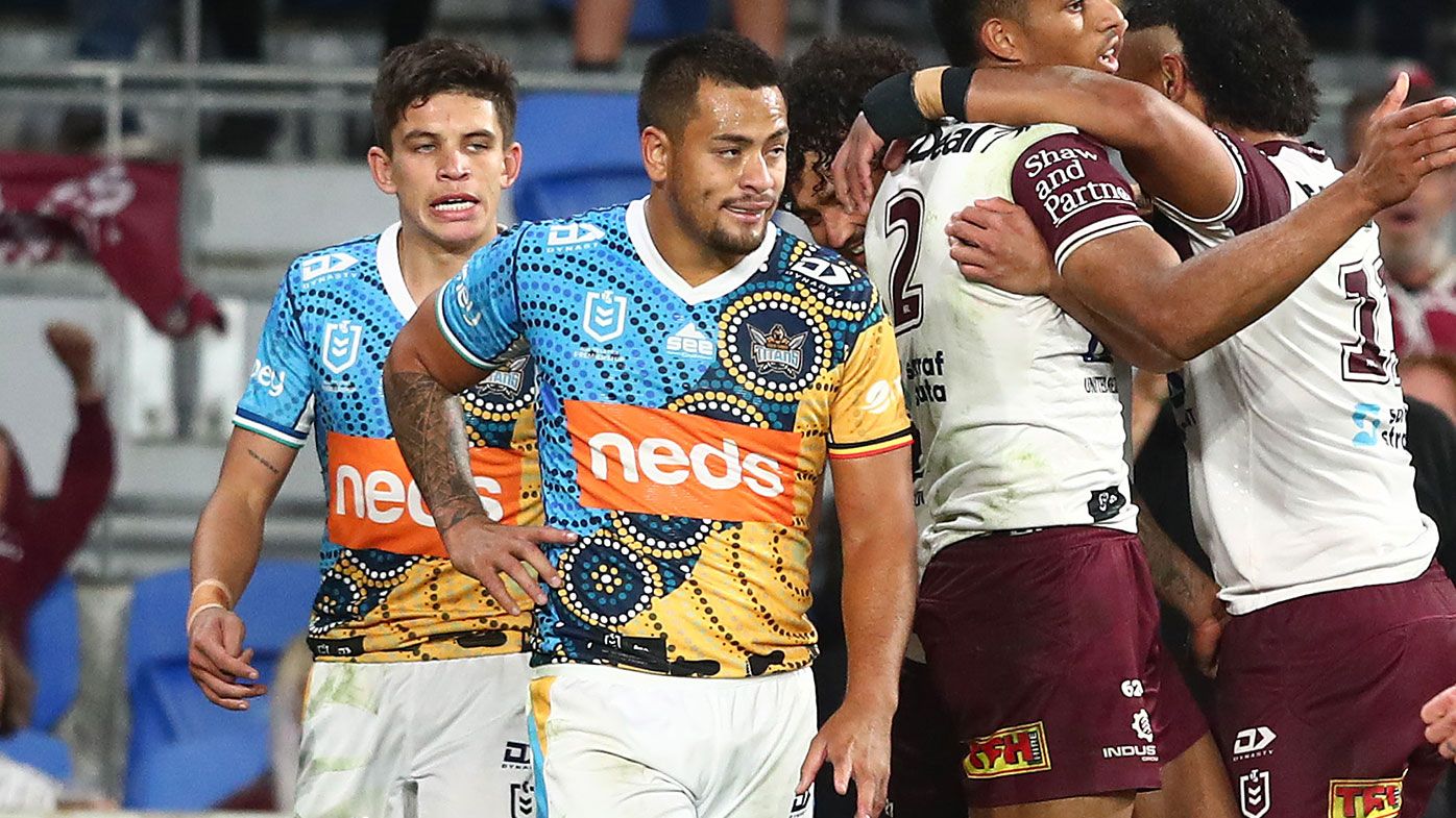 Gold Coast Titans coach Justin Holbrook blasts his side's 'horrible' outing after loss to Manly 