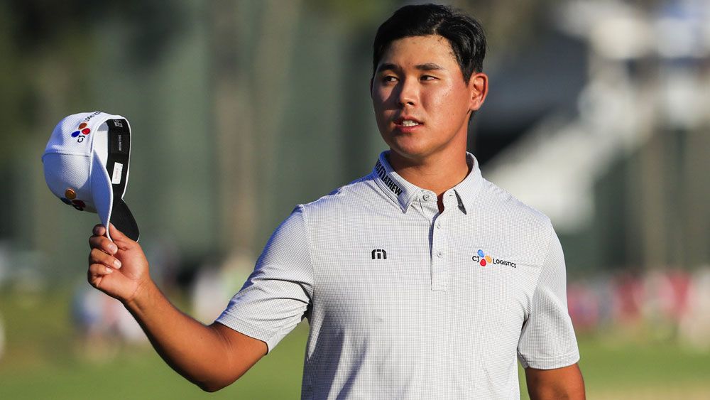 South Korea's Si Woo Kim smashes Adam Scott's record with Championship Players win
