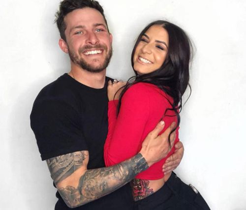 Christina Vithoulkas and James Wild got engaged last month.