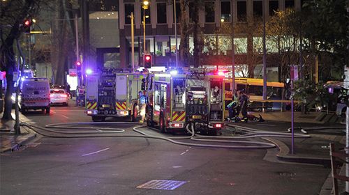 Firies quell Sydney CBD substation blaze