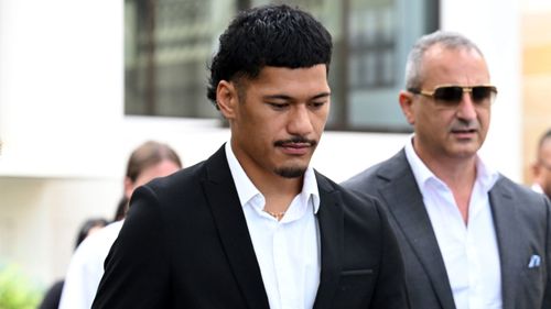 NRL player Junior Amone has been spared jail over a 2022 altercation with tradies in Wollongong, NSW.