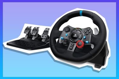 9PR: Logitech G G29 Driving Force Racing Wheel for PlayStation5 and PlayStation4