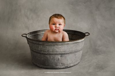 "Capturing beautiful photographs of newborn babies takes time and patience," says Rebecca.&nbsp;