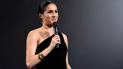 The Duchess of Sussex at the British Fashion Awards, 2018