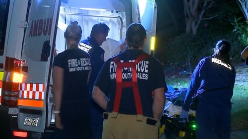A man in his 70s was taken to hospital as a precaution. (9NEWS)