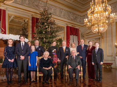 Belgian royals extended family photo