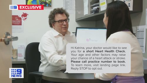 ﻿Patient Katrina Wilkes, 59, said she received the text and didn't think her check would come up with any red flags because she was "fit and healthy".