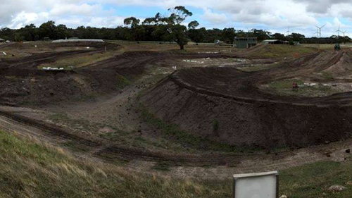 The Wonthaggi Motocross Track.