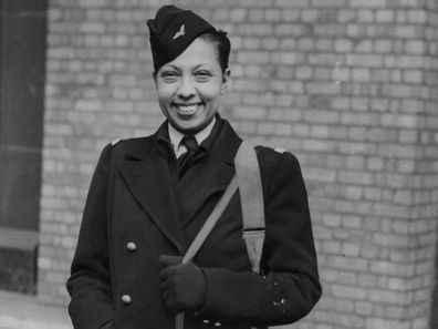 Josephine Baker in London in 1945