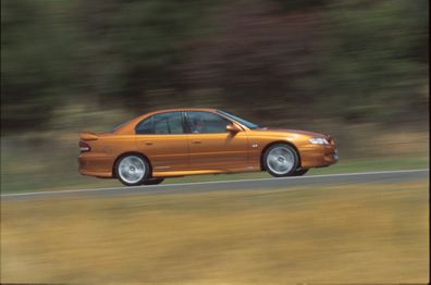 Holden HSV Clubsport Comodoore De La Rue shot 22/12/99.