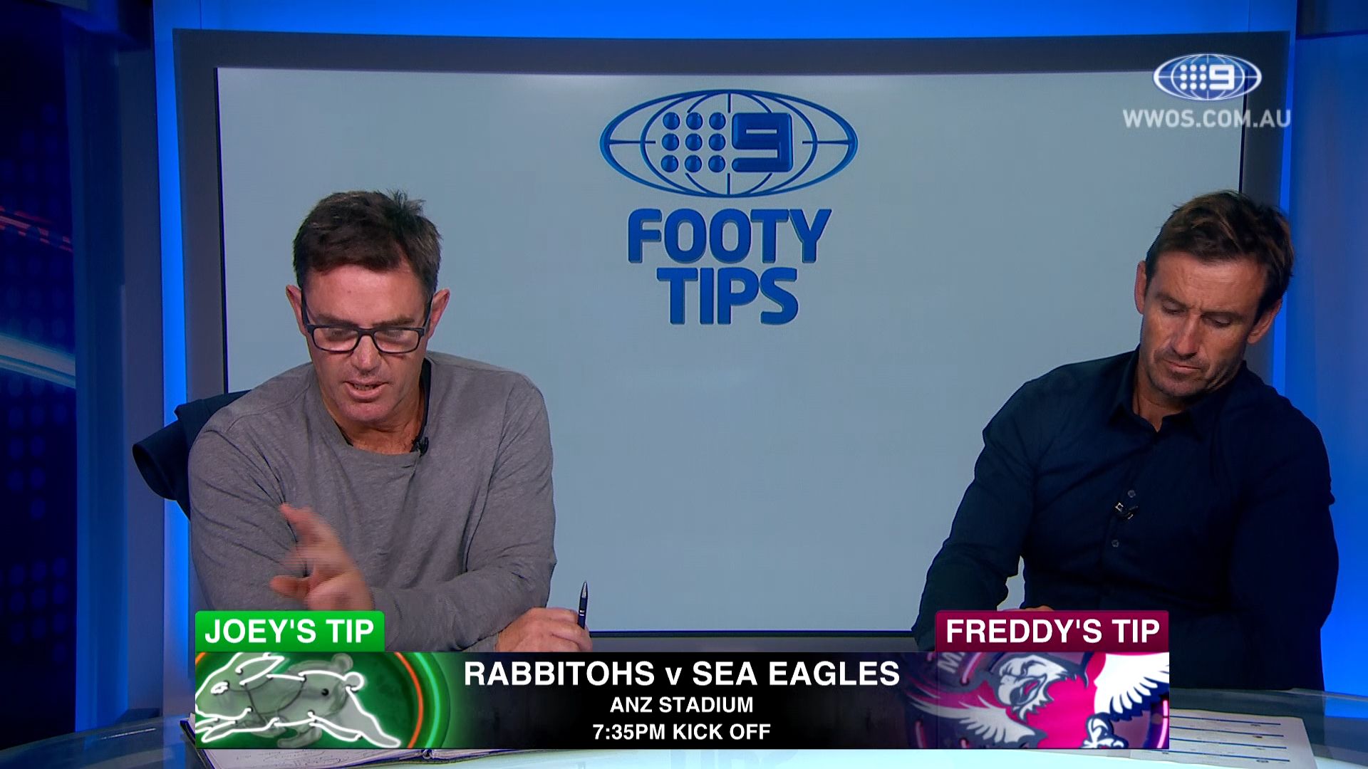 NRL footy tips Round 15: Freddy, Joey and Channel Nine's stars give their winners