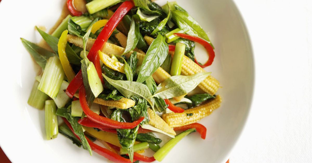 Hot, sweet and sour mixed vegetables - 9Kitchen