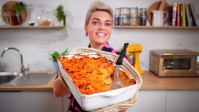 Jane de Graaff's sweet potato topped shepherd's pie