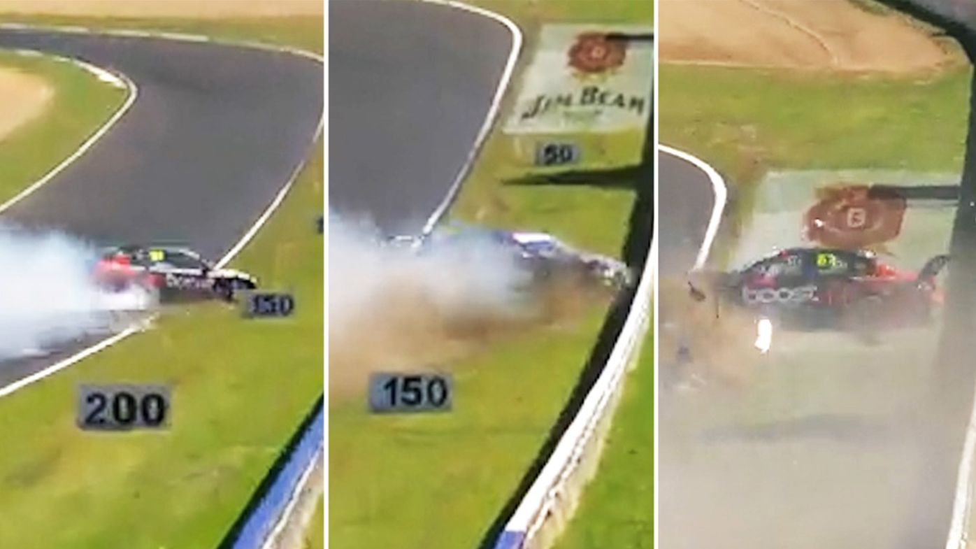 Bathurst 1000 lead-up marred by massive crashes for Nash Morris and Angelo Mouzouris