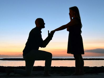 Wedding proposal groom fail