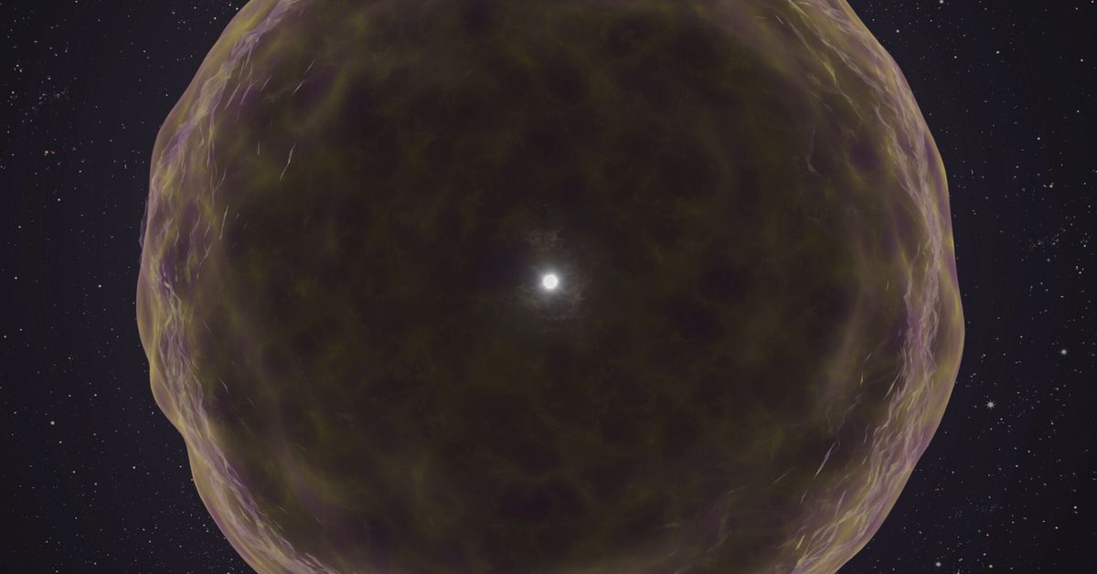 Scientists get a rare peek inside of an exploding star