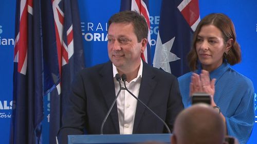 Le chef de l'opposition Matthew Guy a concédé.