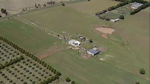 This 108ha property near Sunbury is set to sell for $70 million. (9NEWS)