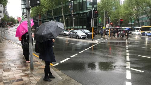 The rain and storms are expected to strengthen this afternoon, leading into up to 48 hours of drenching.