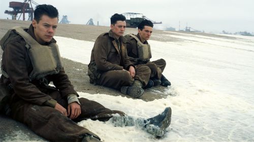 The film follows multiple characters in the days either side of the Dunkirk evacuation by British troops. (AAP)