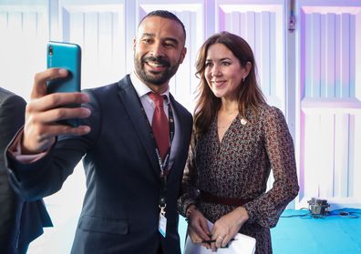 Princess Mary poses for selfies in Kenya during UN population summit