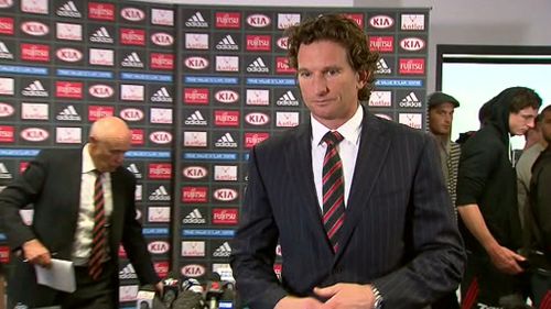 AFL fans mark James Hird's resignation as Essendon coach with #PutYourPeptidesOut meme