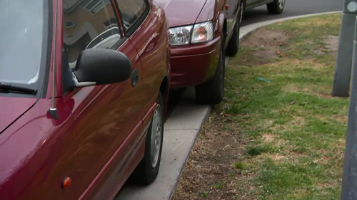 Residents are being penalised for parking on the nature strip.