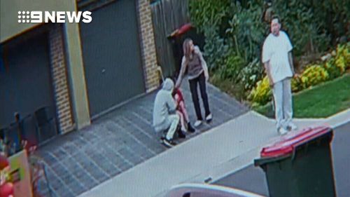 The third child, a three-year-old who was downstairs, managed to escape out onto the front garden. 